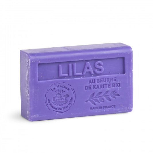 SALLE DE BAIN Savon Beurre de Karité BIO LILAS