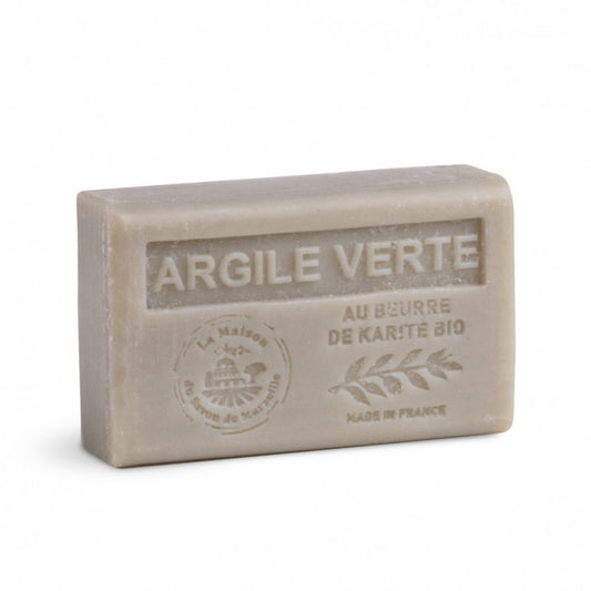 SALLE DE BAIN Savon Beurre de Karité BIO Argile verte