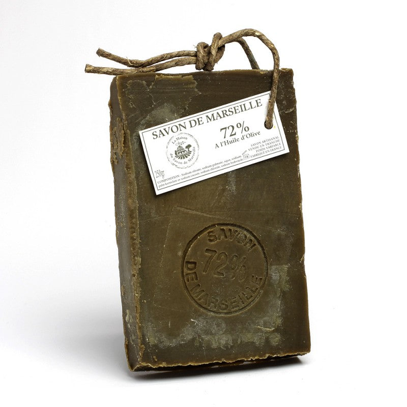 SALLE DE BAIN Savon de Marseille en tranche Olive