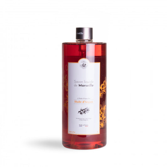 SALLE DE BAIN Savon liquide de Marseille 1L Huile d'Argan