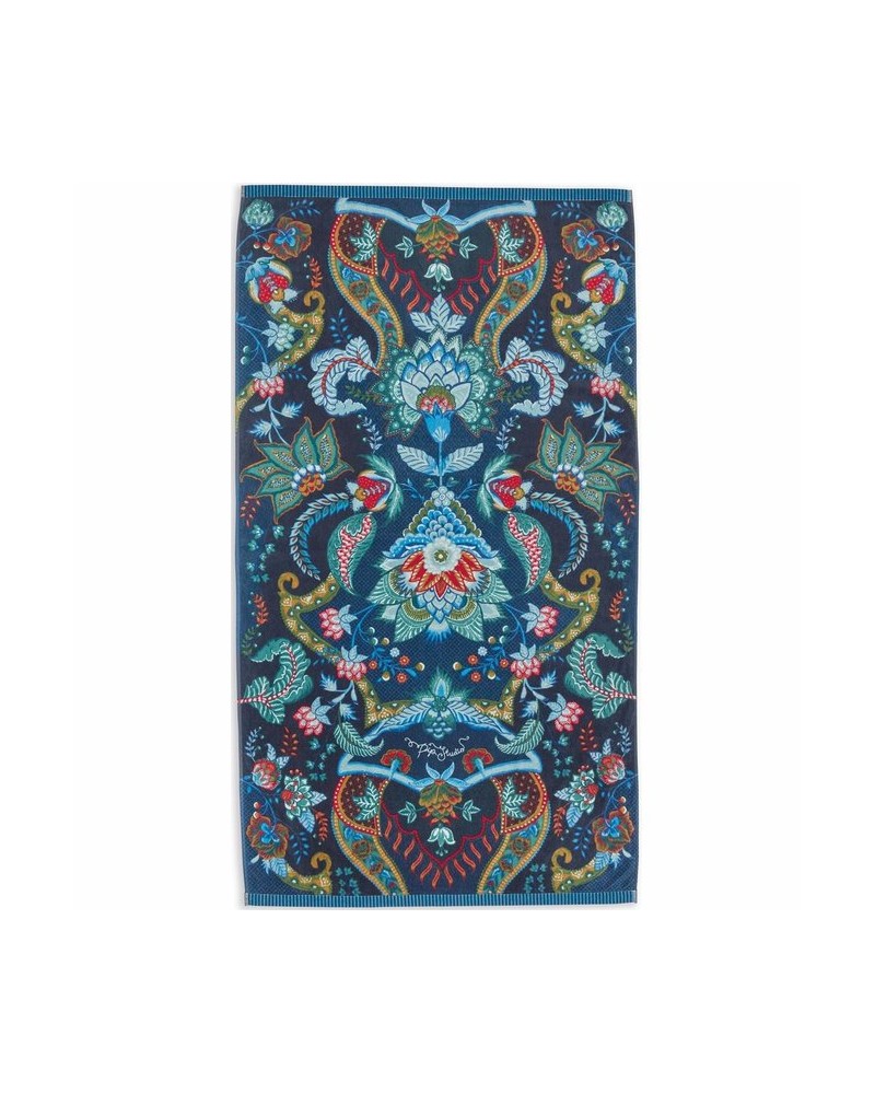 ACCESSOIRE Drap de bain Kyoto Beach Bleu foncé en coton