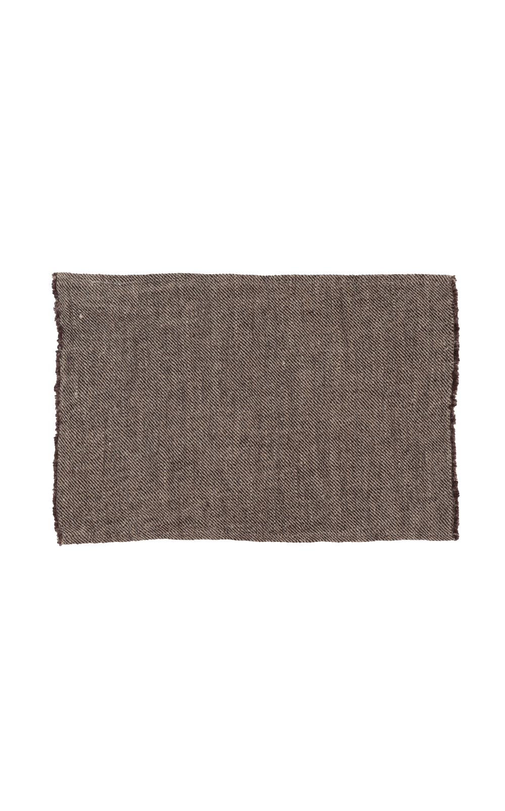 Set de table Cuba en lin 35x48 Charbon