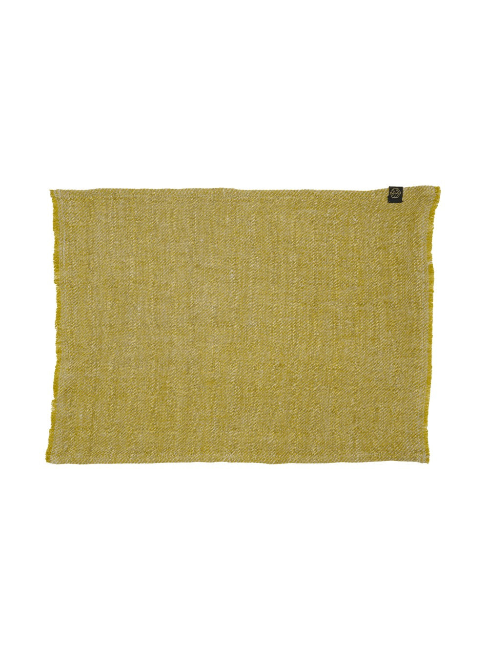 Set de table Cuba en lin lavé 35x48  Olive