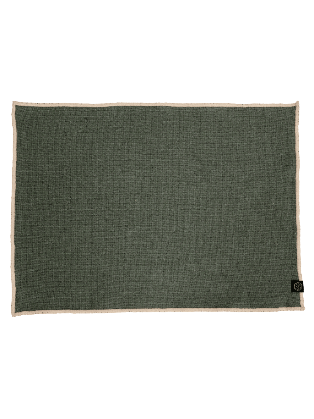Set de table lin-coton 35x45 Kaki