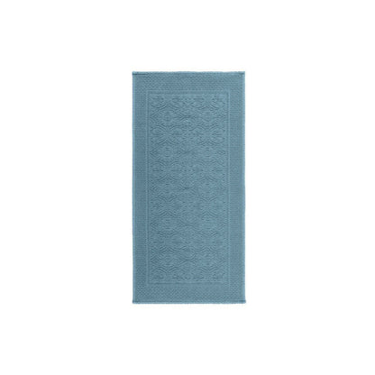 Tapis de bain Kymi 55x110 Bleu stone