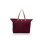 ACCESSOIRE Totebag Velvet bordeau
