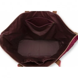 ACCESSOIRE Totebag Velvet bordeau