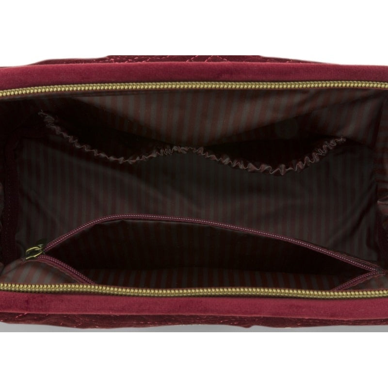 Trousse de toilette Bordeau Velours