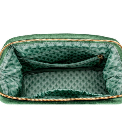 Trousse de toilette S Vert Velours