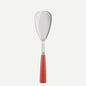 A TABLE Cuillère à riz ICONE Orange -Inox et carbone