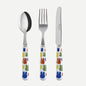 A TABLE Set enfant (Petite fourchette -Petit couteau -Cuillère à dessert) MULTICOLORE