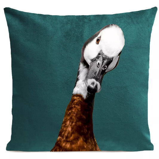 DECORATION Coussin The Little Goose Vert Paon 40x40
