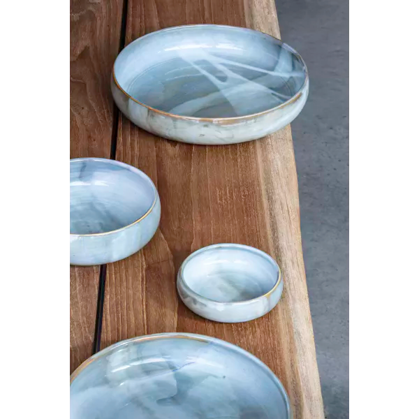 A TABLE  Bol Bleu clair en céramique