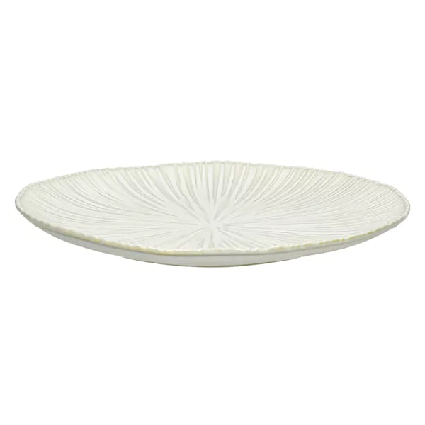 A TABLE  Assiette plate MYSA Blanc en porcelaine