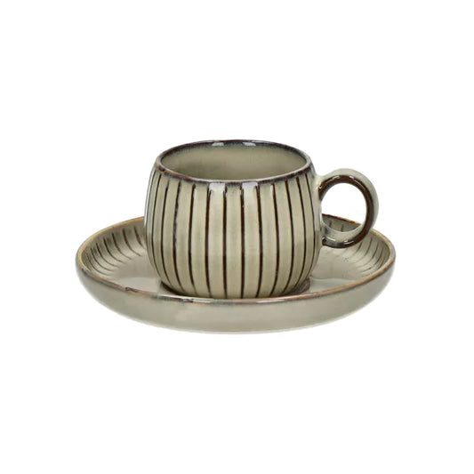 A TABLE  Tasse à Expresso HENRI Gruau en grès