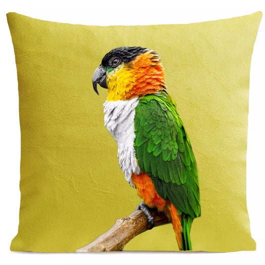 DECORATION Coussin Coco Jaune 40x40