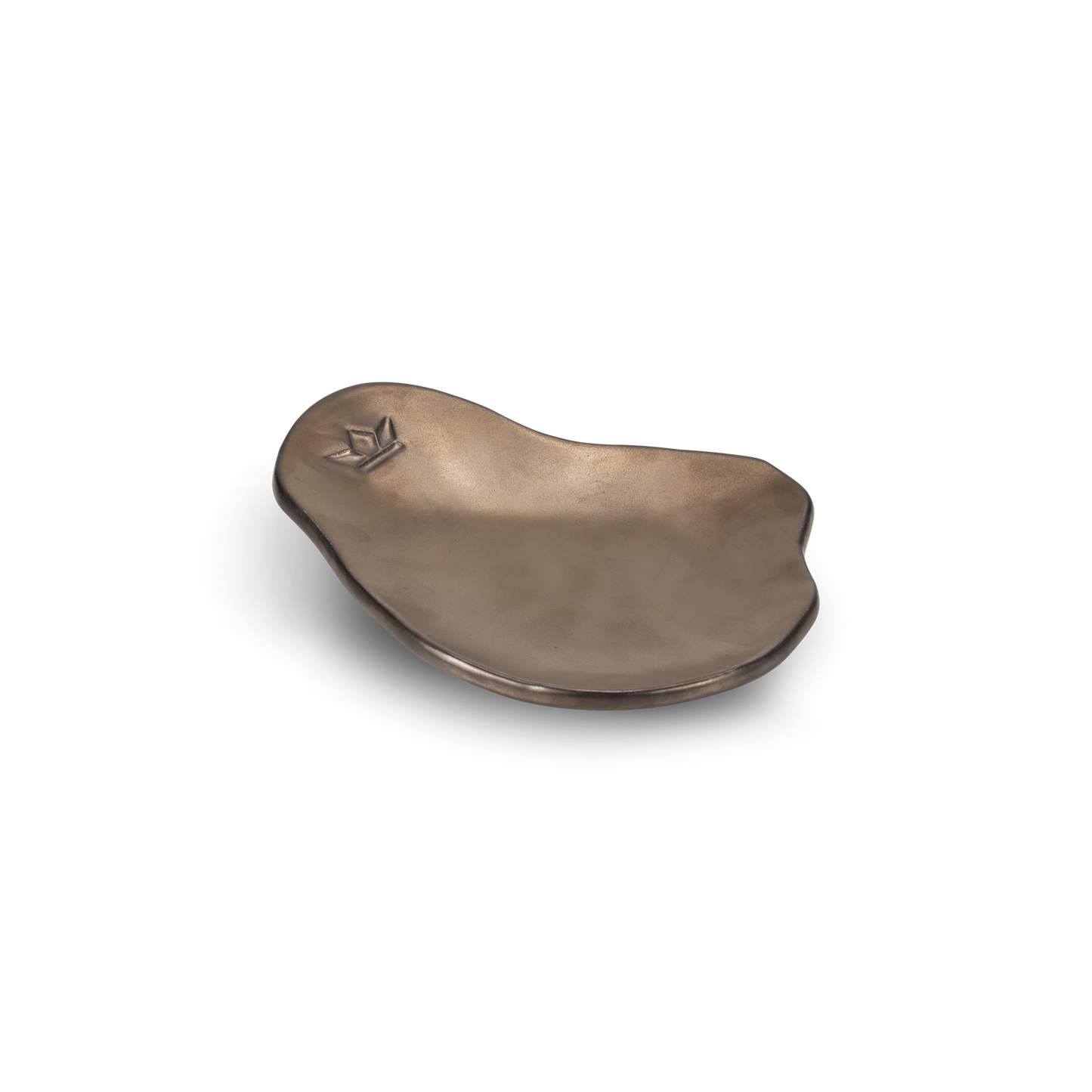 EN CUISINE Repose-cuillère céramique platine Mat