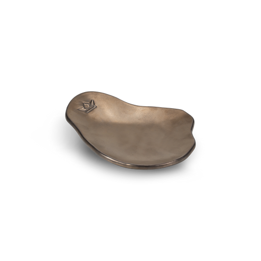 EN CUISINE Repose-cuillère céramique platine Mat