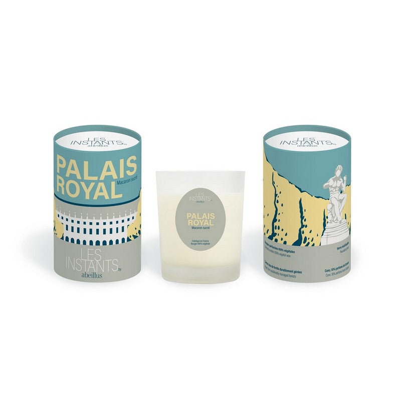 BOUGIES ET PARFUMS Bougie parfumée Les instants PALAIS ROYAL Macaron sucré