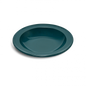 A TABLE  Assiette creuse Bleu Feu doux en céramique