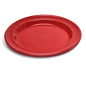 A TABLE  Assiette plate Grand cru (rouge) en céramique