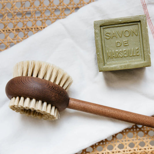 SALLE DE BAIN Brosse pour le dos Frêne
