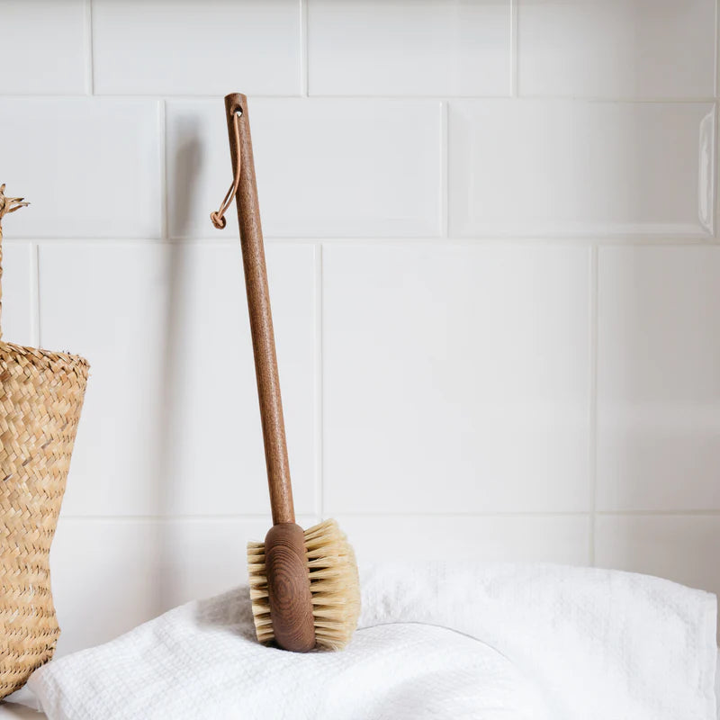 SALLE DE BAIN Brosse pour le dos Frêne