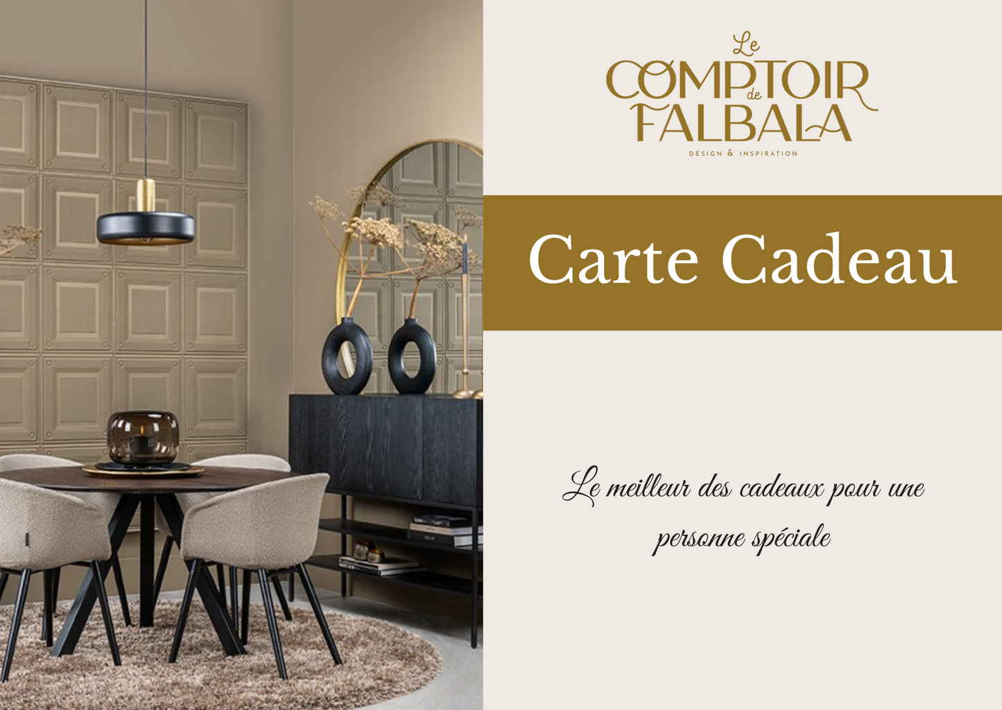 Ma E-carte cadeau