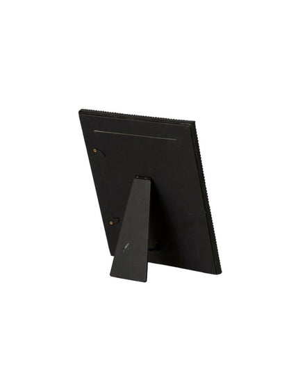 DECORATION Cadre photo coquillages Noir