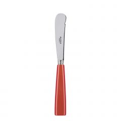 A TABLE Couteau à beurre ICONE Orange -Inox et carbone