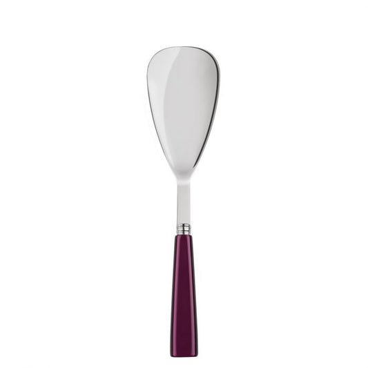 A Table Cuillère à riz ICONE Aubergine -Inox et carbone