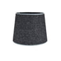 LUMINAIRE Abat-jour rond Oxford Gris foncé