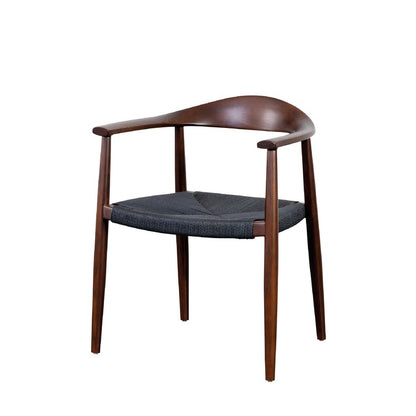 AMEUBLEMENT Chaise accoudoirs en frêne FRANCKLIN  Marron