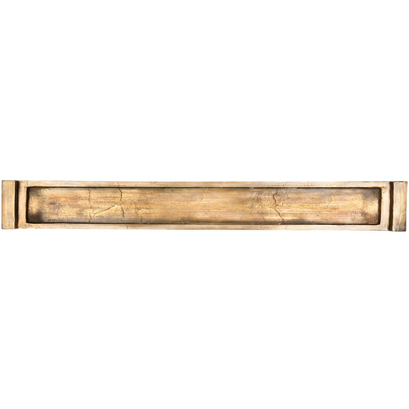 DECORATION Centre de table TASSEAR Bronze rectangulaire M en aluminium