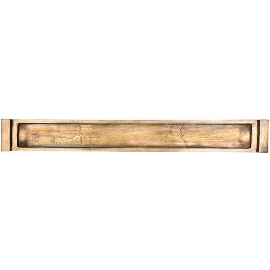 DECORATION Centre de table TASSEAR Bronze rectangulaire M en aluminium