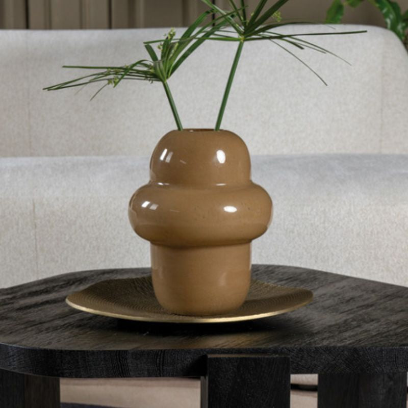 DECORATION Vase JOHANNA Taupe