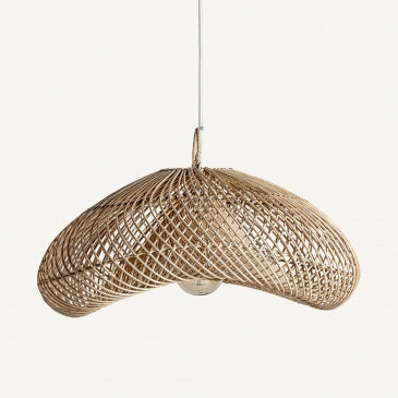 LUMINAIRE Suspension en Rotin couleur Naturelle