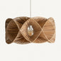 LUMINAIRE Suspension en Fer et Rotin