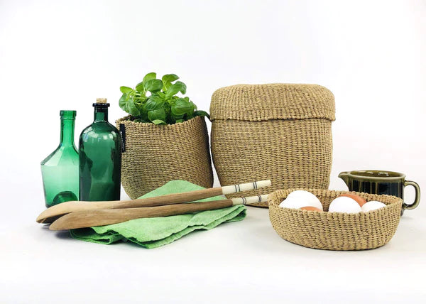 DECORATION Panier corbeille Maron XS