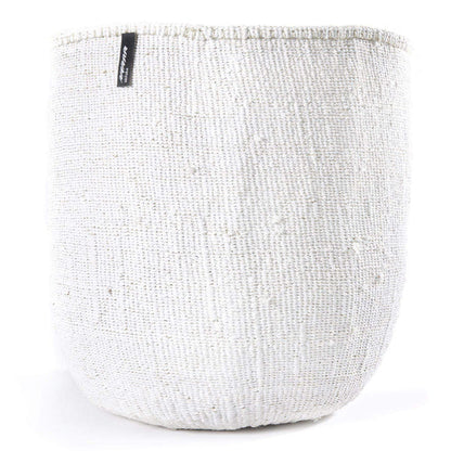 ACCESSOIRE Panier Kiondo Sisal et plastique Blanc L