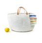 ACCESSOIRE Panier de Sol  Kiondo Anses courtes Blanc XXL