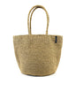ACCESSOIRE Panier Kiondo Porté à l'épaule, poignée tissée Marron M