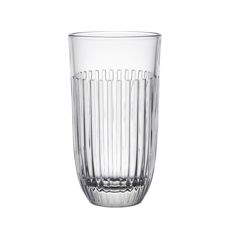 A TABLE Verre Set de 6 Long drinks transparents OUESSANT