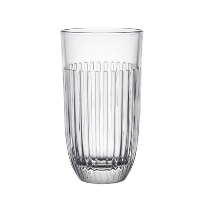 A TABLE Verre Set de 6 Long drinks transparents OUESSANT