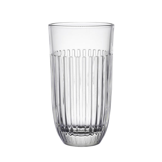 A TABLE Verre Set de 6 Long drinks transparents OUESSANT