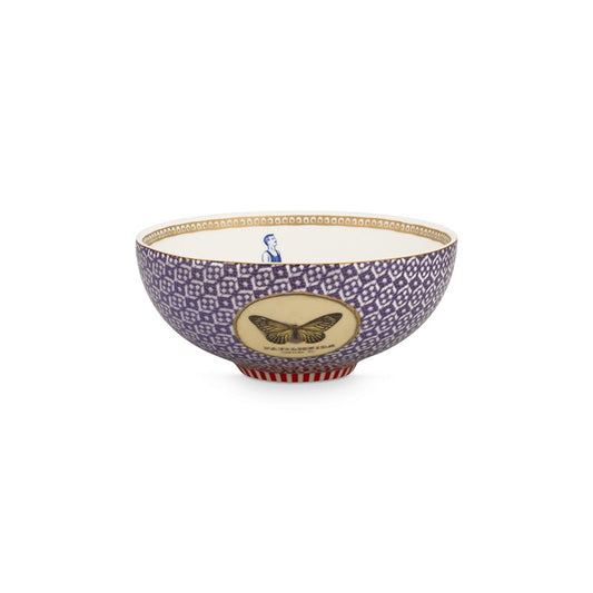 A TABLE Bol HERITAGE Carreaux Bleu en porcelaine