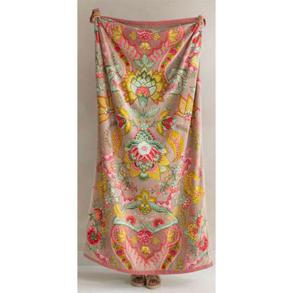 ACCESSOIRE Drap de bain Kyoto Beach Kaki en coton