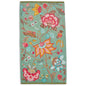 ACCESSOIRE Drap de bain Fleurs Vert clair en coton