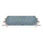ACCESSOIRE Polochon Zébrures bleues