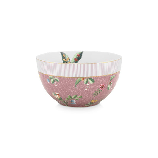 A TABLE Saladier LA MAJORELLE Rose en porcelaine